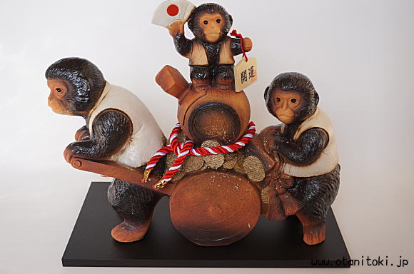 申親子干支置物2番拡大画像