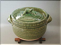 ご飯鍋（緑色タイプ）